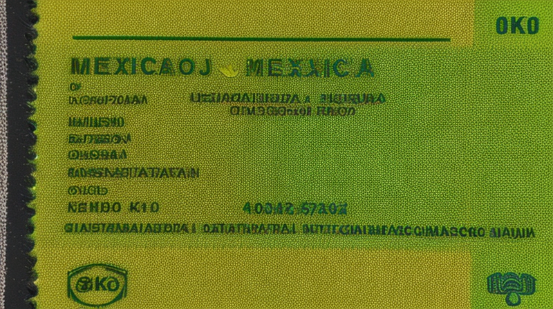 Mexican official documents and digital identity cards